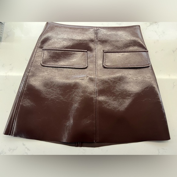 HM coated mini skirt - Picture 5 of 7